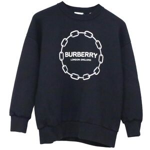 Burberry wool blend chain logo sweatshirt